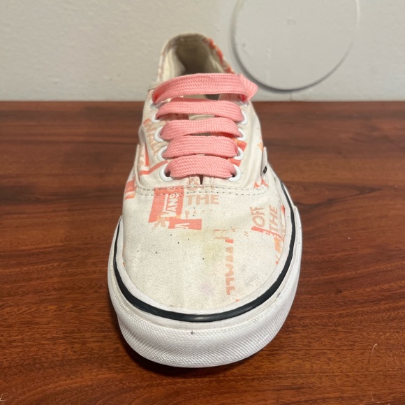 Vans women Dolen sneakers Shoes with Pink Laces size 11 - Picture 7 of 8